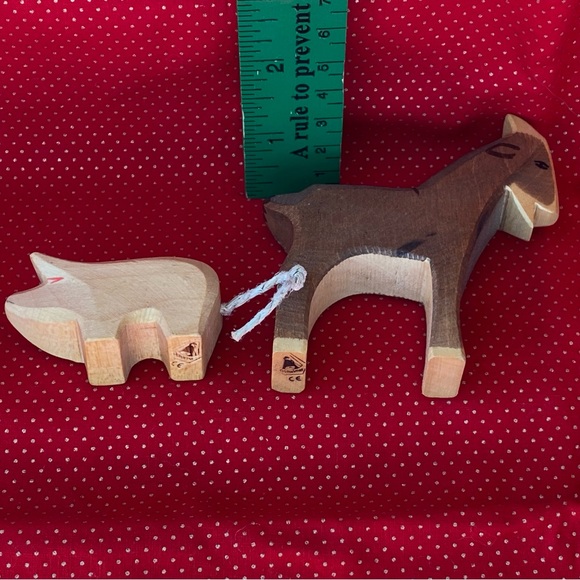 Ostheimer Wooden Farm Animals Toys. Handmade in Germany - Picture 6 of 13